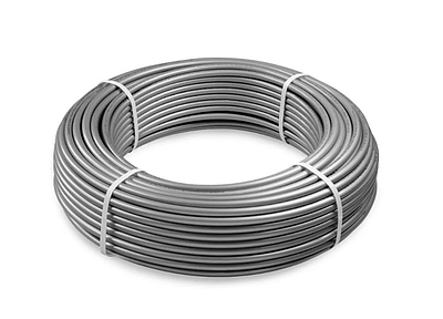 Труба из сшитого полиэтилена ROMMER - 32x4,4 (PE-Xa/EVOH, PN10, цвет серый), бухта 4м