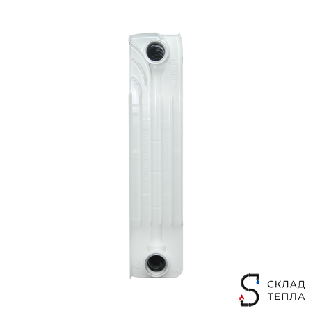 Радиатор биметаллический STOUT Space 350 - 10 секций. Вид 6.