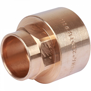 Переход на внутреннюю резьбу Sanha 22х1'  для медных труб под пайку 4270g