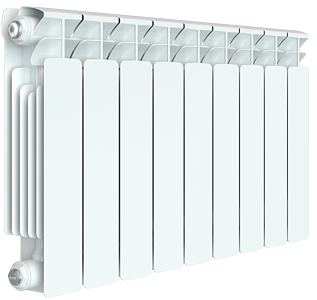 Радиатор биметаллический Rifar Base 350 - 9 секций