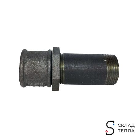 Сгон сталь Ду 15 L=110мм в комплекте ГОСТ 8969-75 КАЗ (4шт). Вид 8.