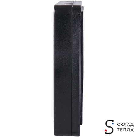 STOUT Проводной комнатный регулятор R-9z, черный. Вид 3.