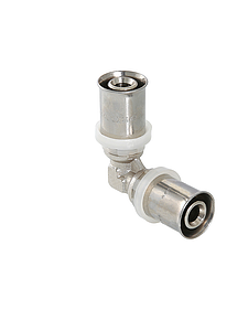 Пресс-отвод 90° TIM - 20 (для металлопластиковых труб) 2шт