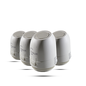 Сервопривод для теплого пола Zeissler M30x1.5 нормально закрытый 230v/ 2м M325NC (4шт)