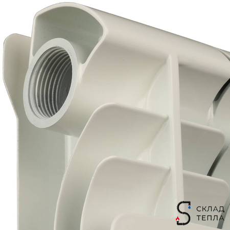 Радиатор алюминиевый GLOBAL ISEO 500 - 16 секций. Вид 7.