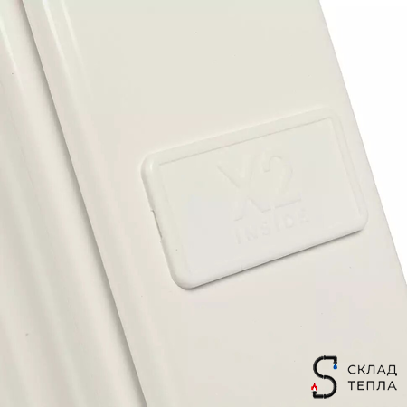 Радиатор стальной KERMI FTV 12 - высота 500 мм, длина 1200 мм с нижним подключением. Вид 13.