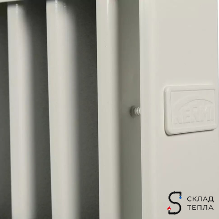 Радиатор стальной KERMI FTV 11 - высота 300 мм, длина 1000 мм с нижним подключением. Вид 12.