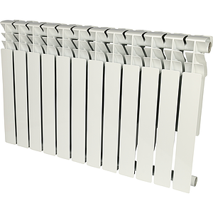 Радиатор алюминиевый ROMMER Plus 500 - 12 секций