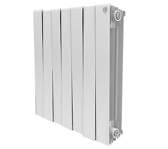 Радиатор биметаллический Royal Thermo PianoForte 500 Bianco Traffico (Белый) - 7 секций