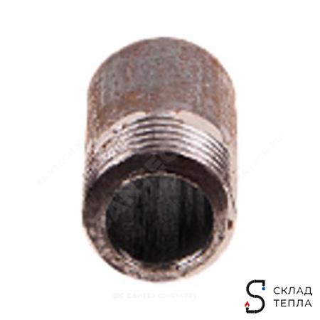 Резьба сталь Ду 40 L=40мм из труб по ГОСТ 3262-75 КАЗ. Вид 9.