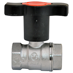 Кран шаровой полнопроходной Giacomini R851TH - 1/2' (ВР/ВР, PN35, Tmax 110°С, ручка - Т образная)