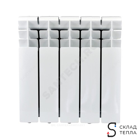 Радиатор алюминиевый Ogint Delta Plus 350 12 секций. Вид 3.