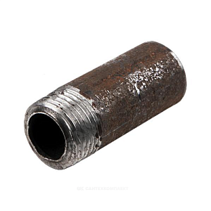 Резьба сталь удлиненная Ду 40 L=60мм из труб по ГОСТ 3262-75 КАЗ (2шт)