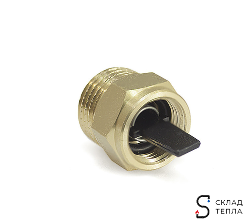 Воздухоотводчик автоматический TIM - 1/2" (НР, воздухоотвод сверху, с клапаном). Вид 4.