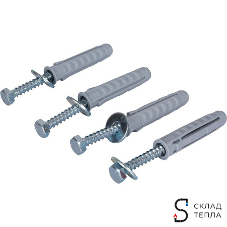 Крепление регулируемое для расширительного бака 3/4" ASKON красный. Вид 9.