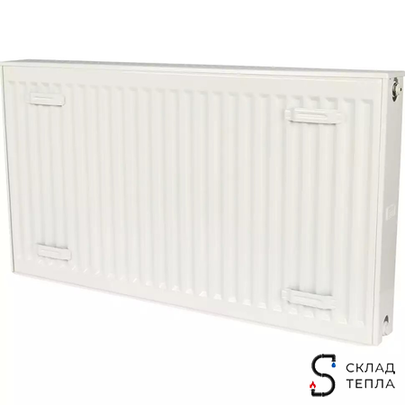 Радиатор стальной KERMI FTV 22 - высота 500 мм, длина 2600 мм с нижним подключением. Вид 9.