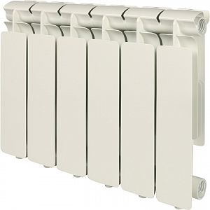 Радиатор алюминиевый STOUT Bravo 350 - 6 секций