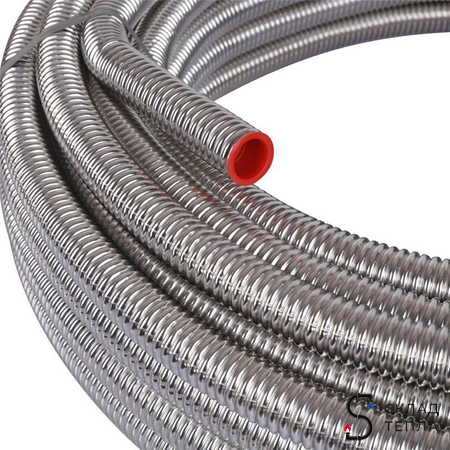 Труба гофрированная нержавеющая Zeissler 15A (отожженная, отрезок 10м). Вид 6.